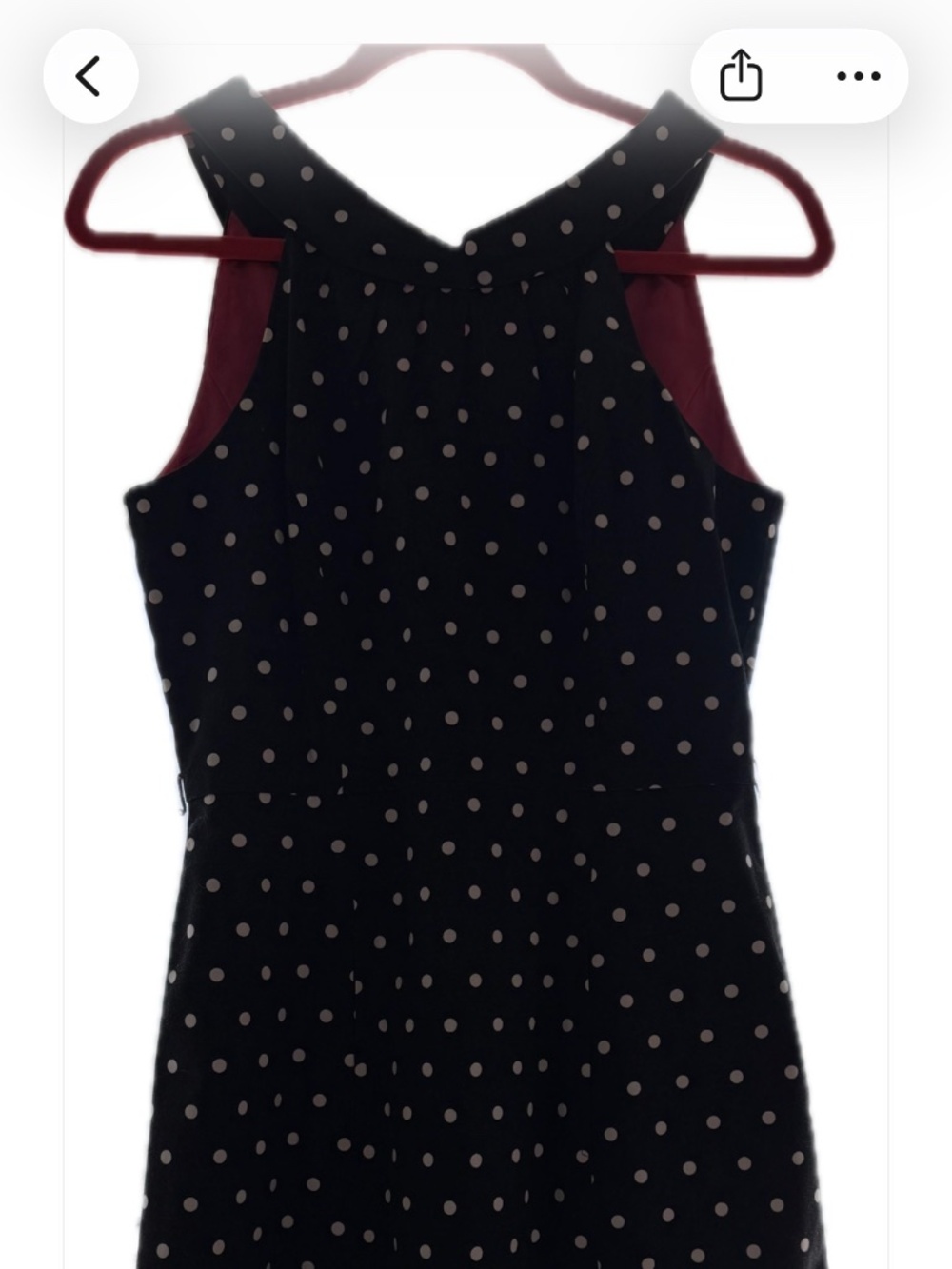 Sleeveless Polkadot Dress